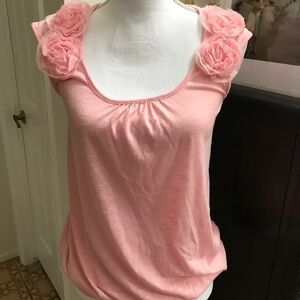 Belle du Jour Top w Rosettes